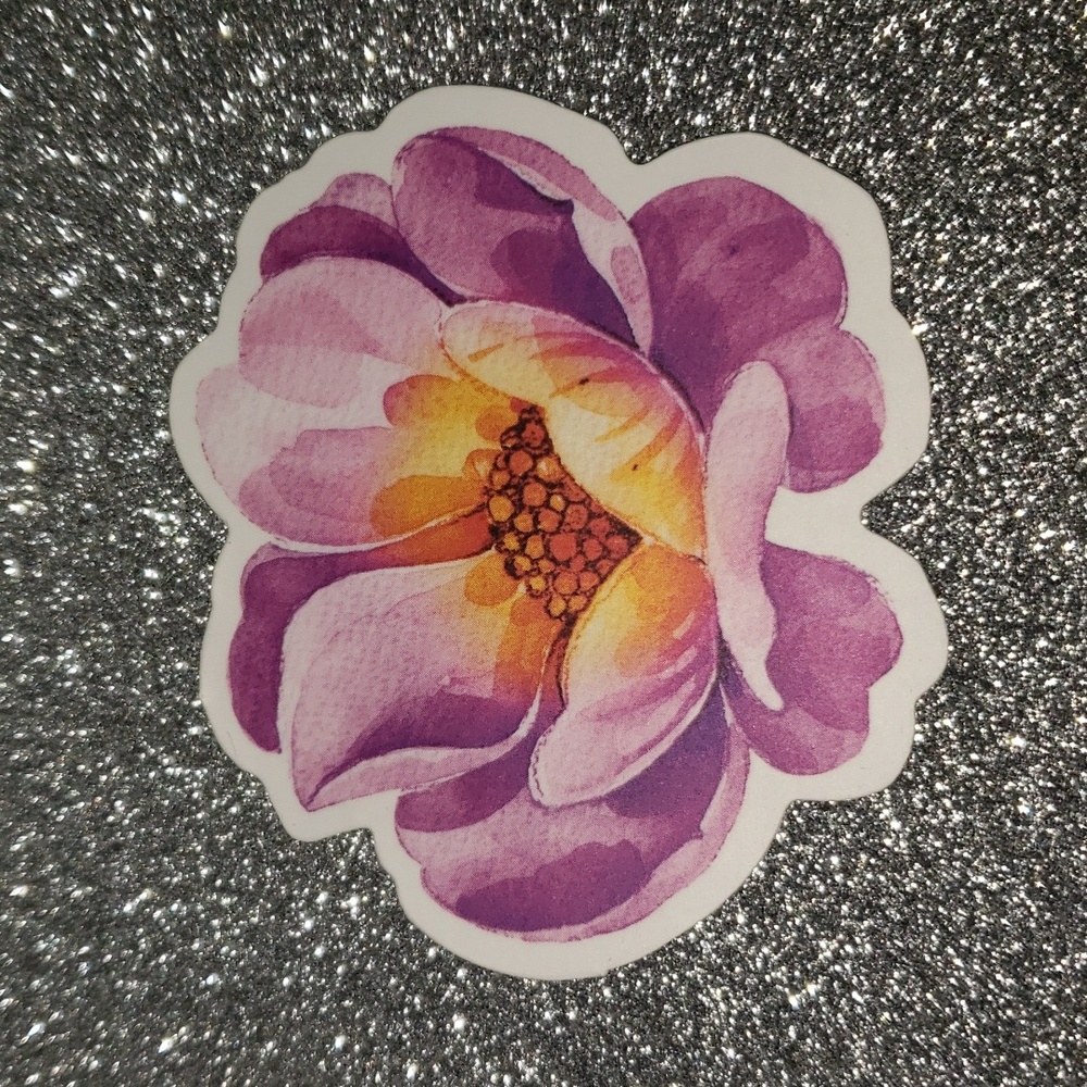 NATURE FLOWER WATERPOOF Sticker